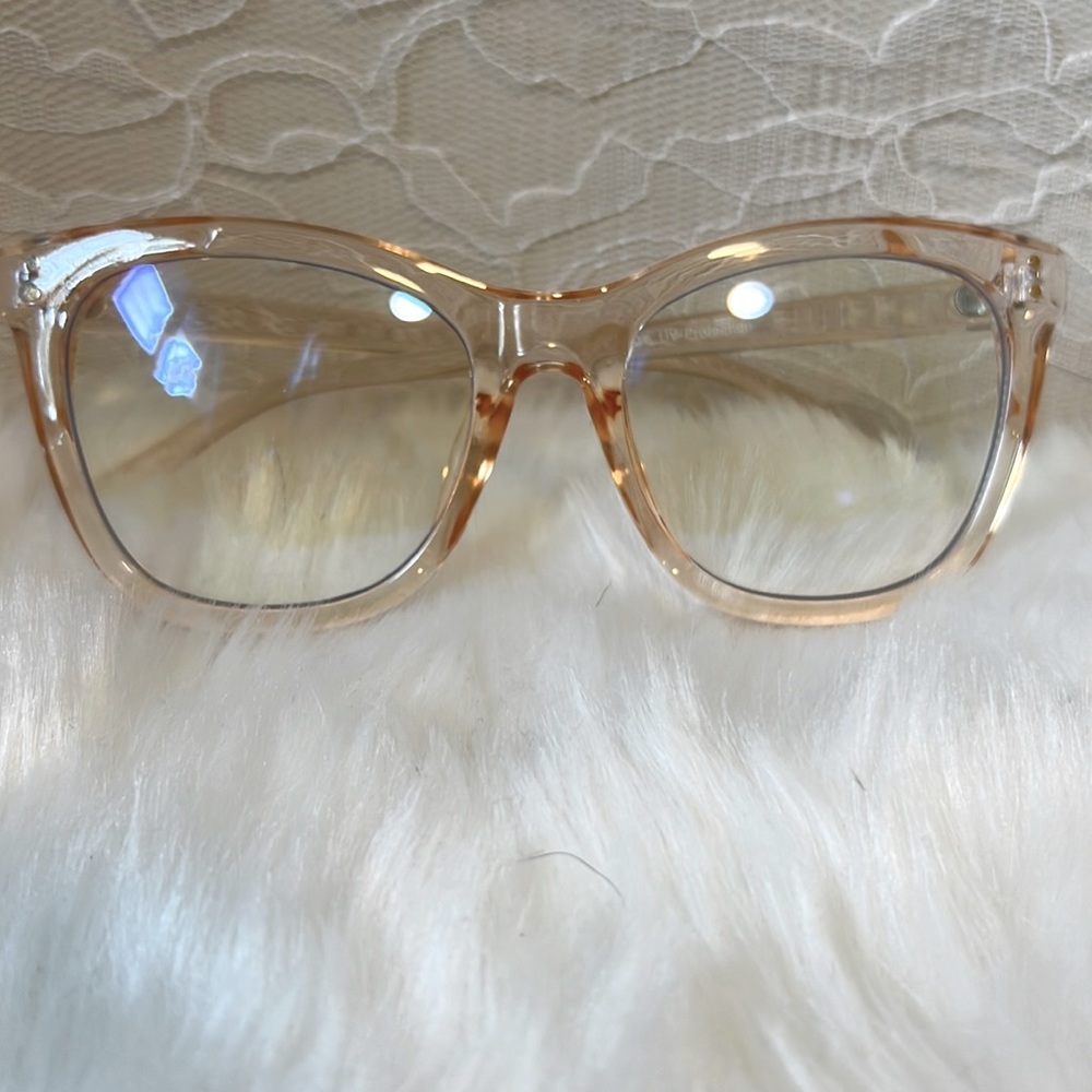 BP 58mm Blue Light Blocking Glasses-Nude/Pink